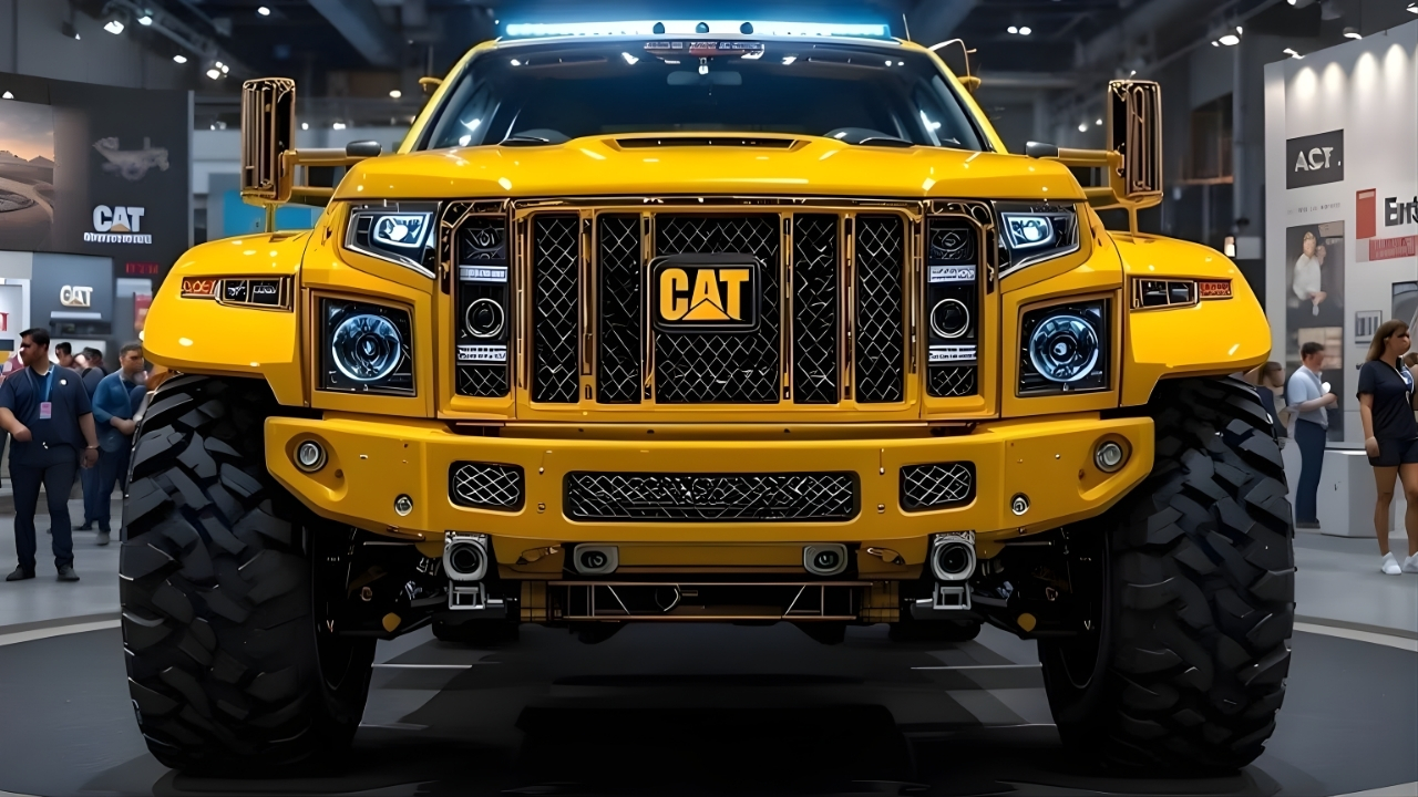 2026 Caterpillar Pickup Truck Revealed: Most Powerful Pickup Ever with High-Tech Features