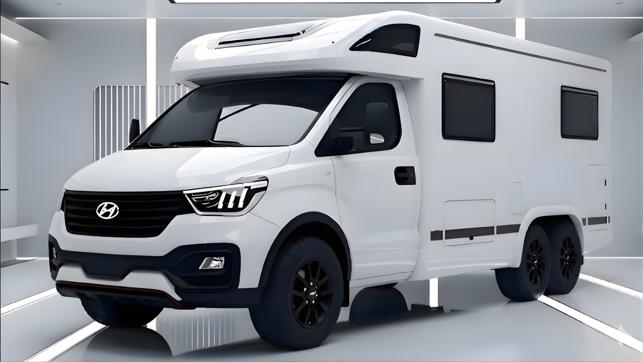2026 Hyundai H350 Camper First Look: Luxury Apartment on Wheels with Smart Automation