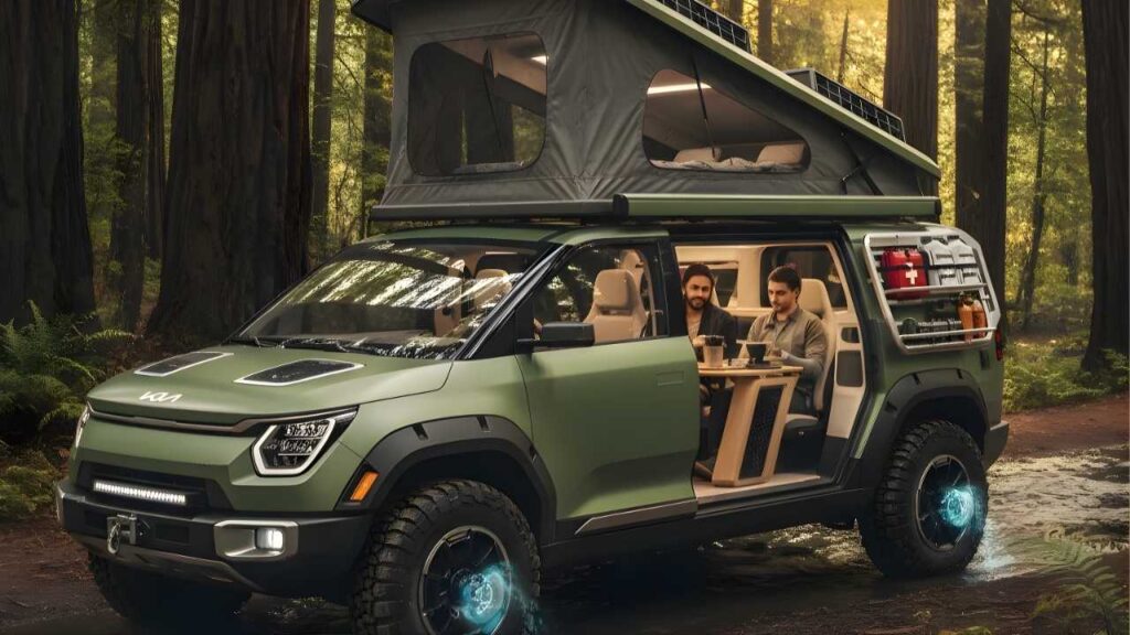 2026 Kia Camper Van First Look: Innovative Interior Layout, Modern Technology and Road-Ready Comfort