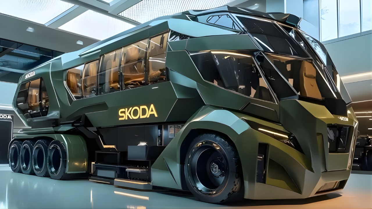 2026 Skoda Motorhome Launch: Premium Camper Van With Advanced Tech and Innovative Living Space
