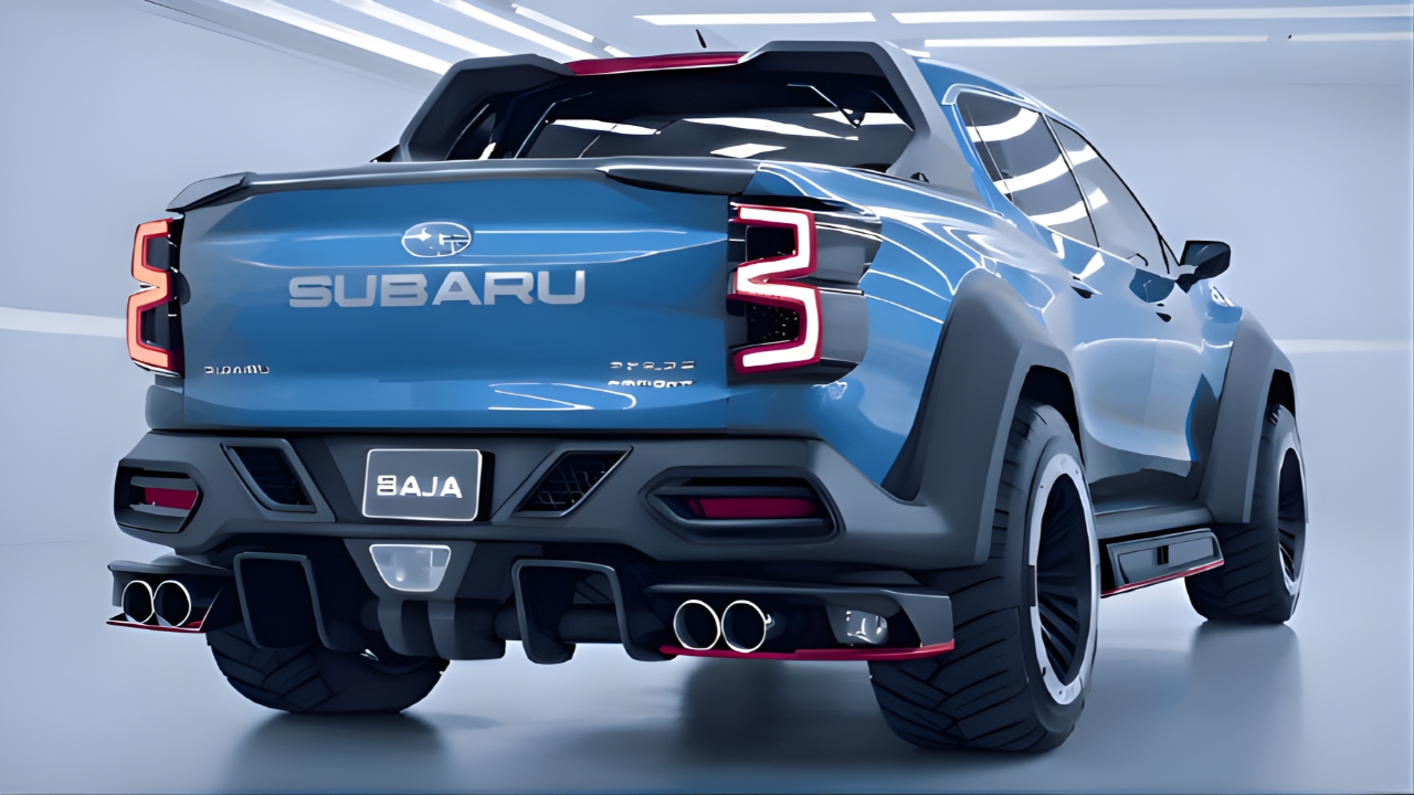 2026 Subaru Baja Revealed: Rugged Pickup Design Meets Modern Adventure Technology