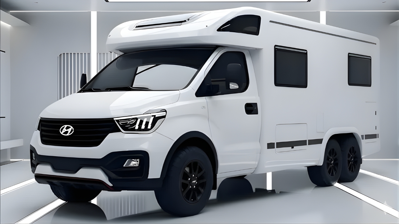 All-New 2026 Hyundai H350 Camper Revealed: Ultra-Luxury Motorhome With Smart Tech and Premium Interiors