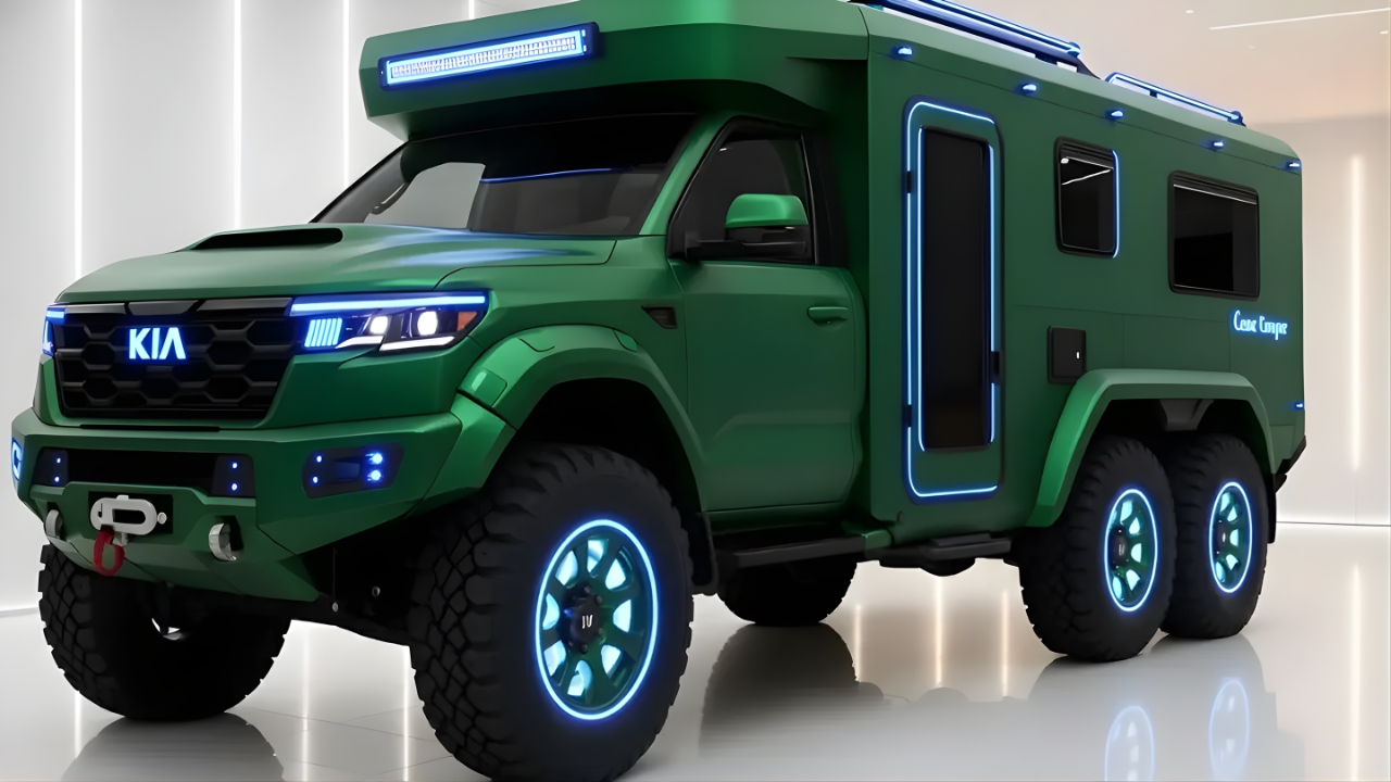 Kia Motorhome 2026 Uncovered: Compact Camper Van with Stylish Interior and Affordable Pricing